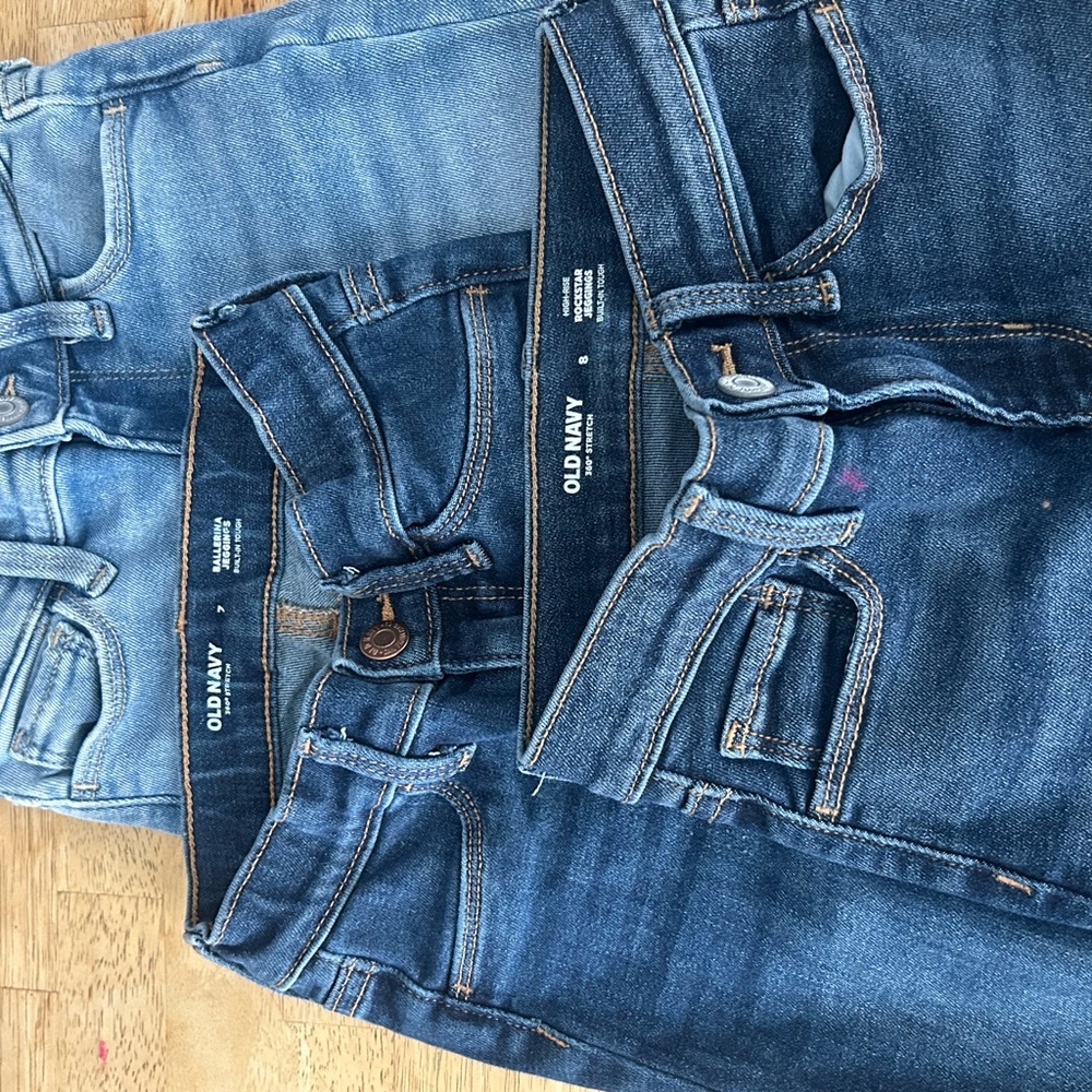 Old Navy Classic Blue Jeans Trio